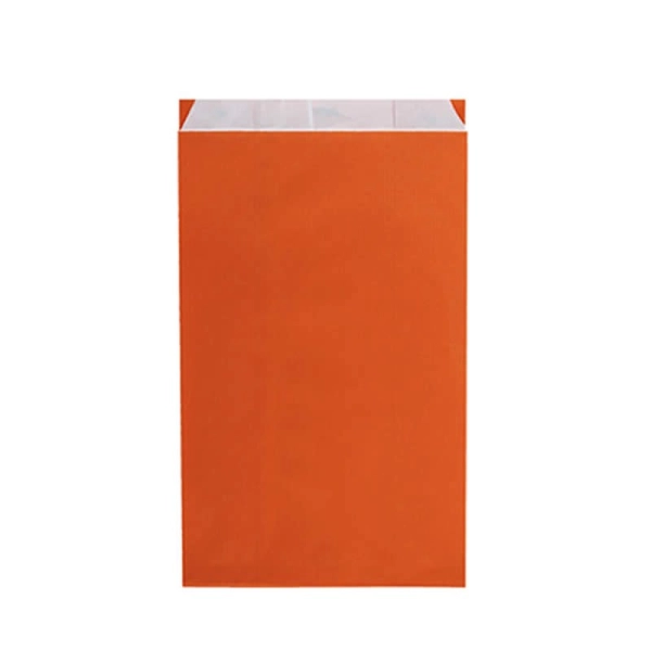 Sacchetti regalo in kraft arancione semplice
