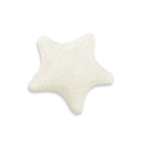 Produttore di sapone a forma di stella marina bianca - Distribuzione in piccole confezioni