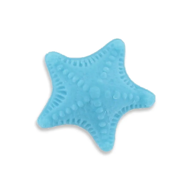 Produttore di saponi blu a forma di stella marina - Distribuzione in piccole confezioni