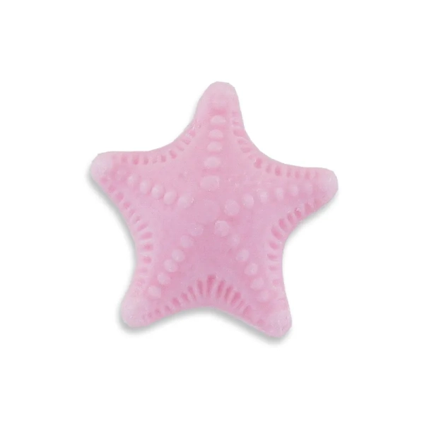 Produttore di saponi a forma di stella marina rosa - Distribuzione in piccole confezioni