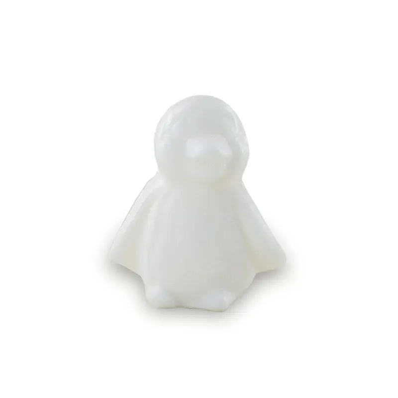 Produttore di saponi a forma di pinguino bianco - Distribuzione in piccole confezioni