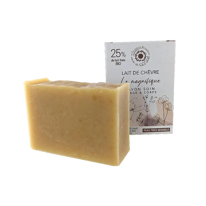 Saponi al latte di capra e d'asina saponificati a freddo - scatola Discovery con 2 saponi per modello