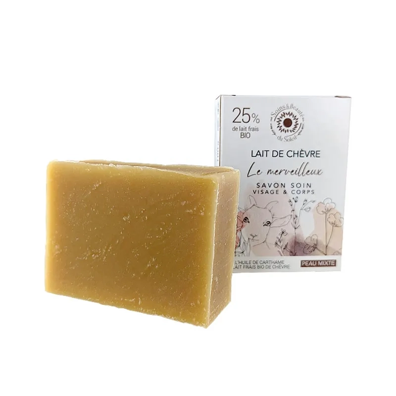 Saponi al latte di capra e d'asina saponificati a freddo - scatola Discovery con 2 saponi per modello