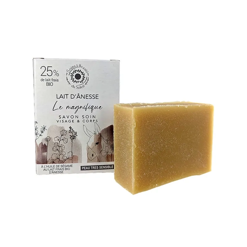 Saponi al latte di capra e d'asina saponificati a freddo - scatola Discovery con 2 saponi per modello