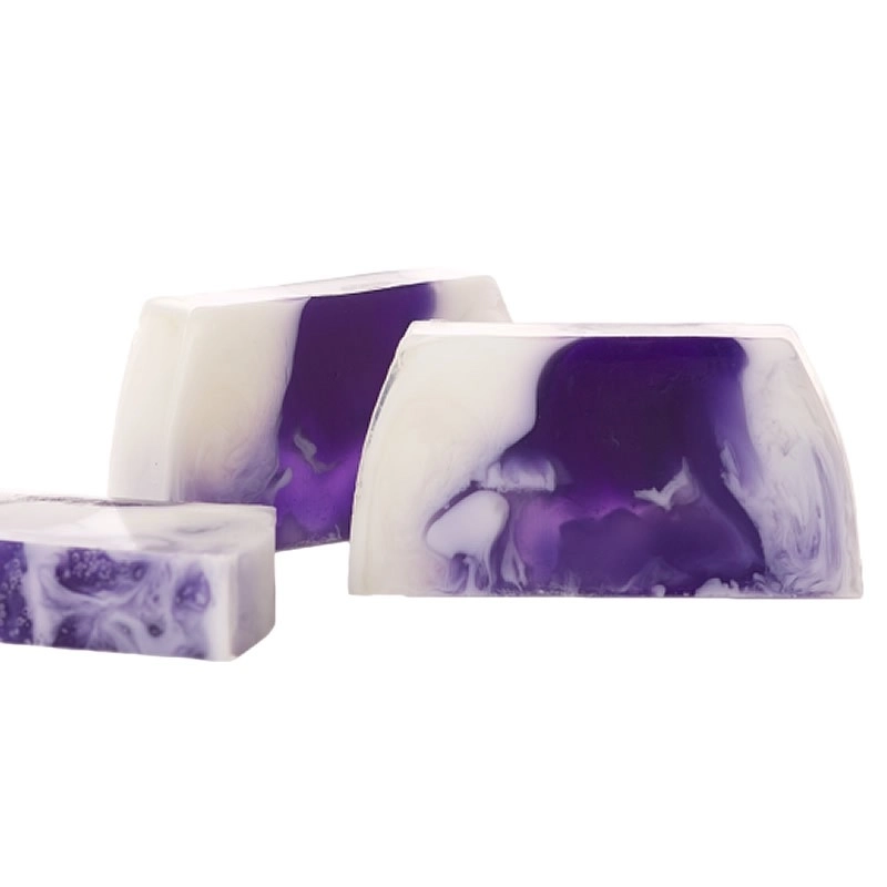          -      Pain de savon glycérine - Lavande 