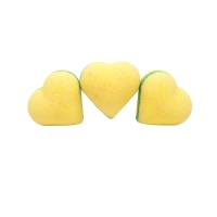 fragranza estiva al melone cuore effervescente da bagno