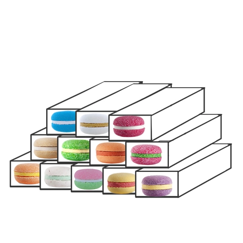 Distributore di una gamma completa di macaron da bagno - L'intera gamma per i professionisti