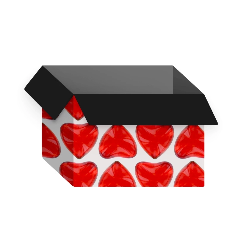 Perle da bagno profumate a forma di cuore all'ingrosso