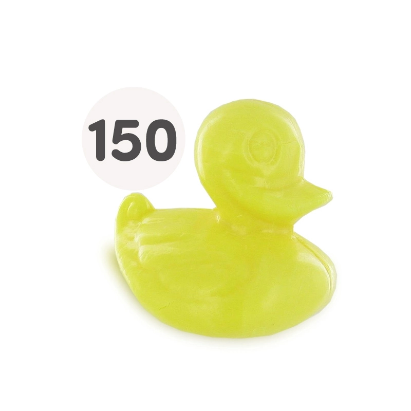 Sapone di anatra giallo grande 100g - grandi quantità
