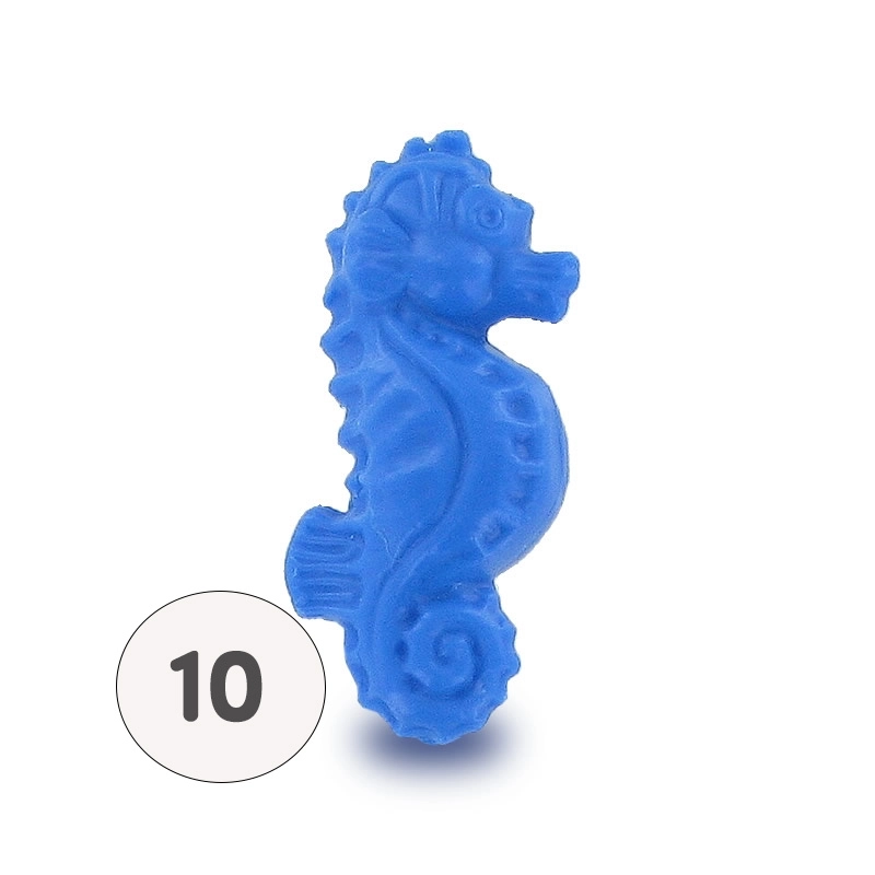 Sapone cavalluccio marino blu - Sacchetto da 10 