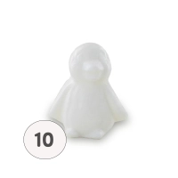 Sapone pinguino bianco - Sacchetto 10 