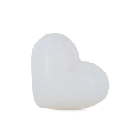 Produttore di saponi bianchi a forma di cuore 34g - Distribuzione in piccole confezioni