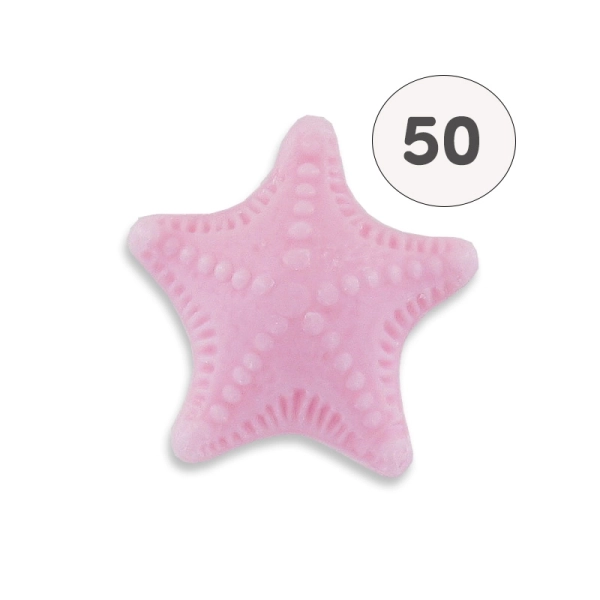 Sapone rosa stella marina - Sacchetto 50 