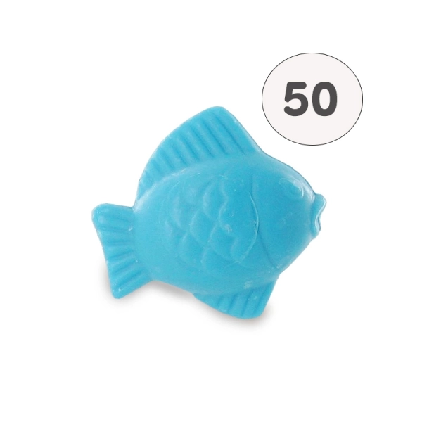 Saponetta turchese con pesce luna - Sacco 50 