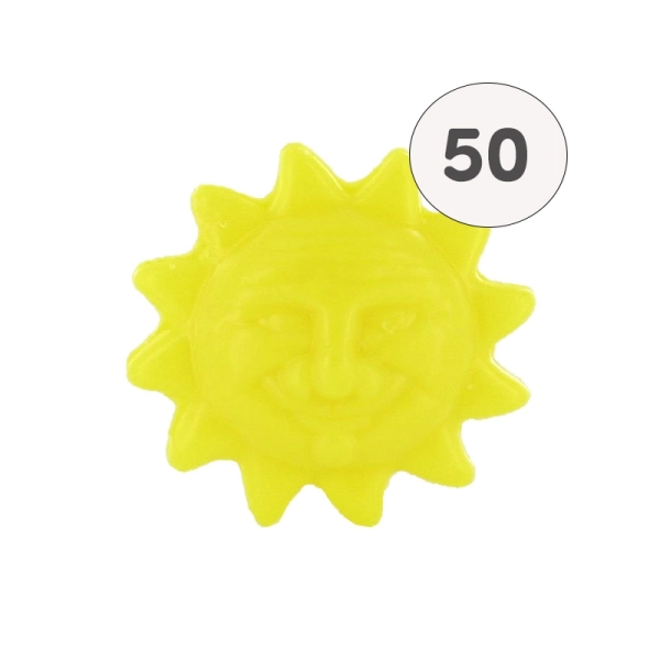Sapone a forma di sole - Sacchetto 50 