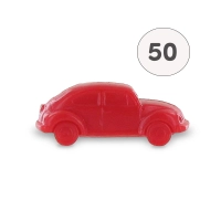 Savon forme voiture rouge - Sac 50 