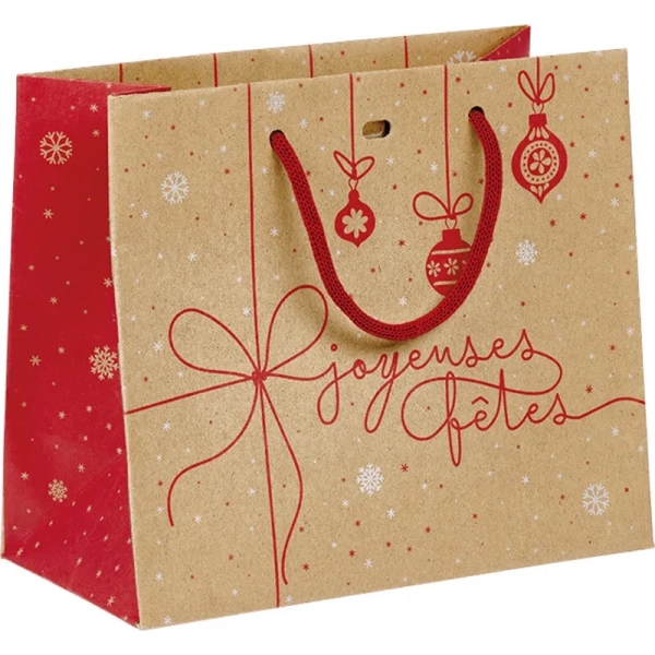 Sacchetto di carta kraft per finestre in PVC